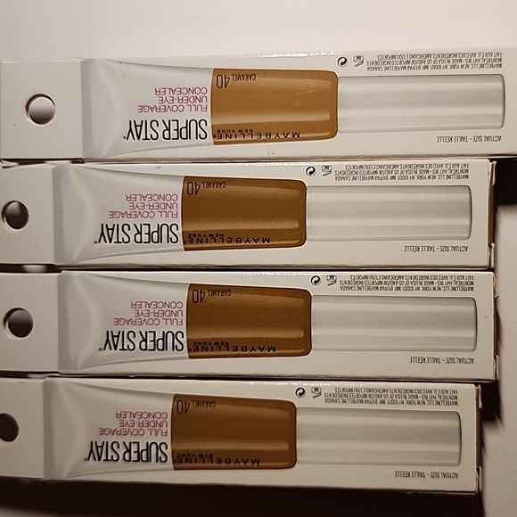 Maybelline Super Stay undereye Concealer caramel 40 (4 X 7mls) - Picture 2 of 8